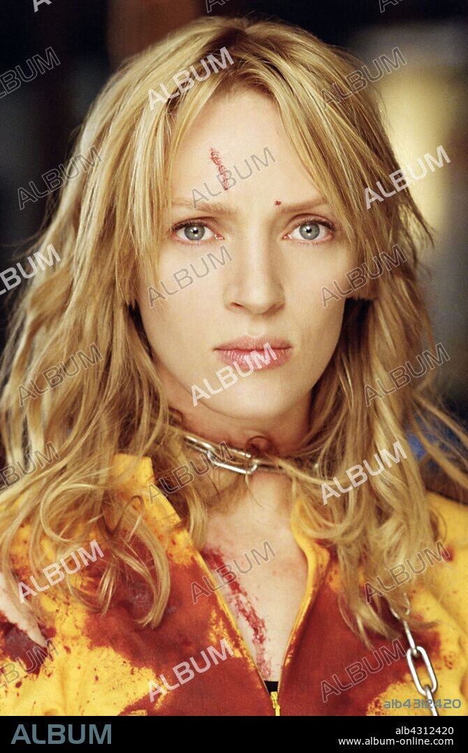 UMA THURMAN en KILL BILL: VOLUMEN 1, 2003 (KILL BILL: VOL. 1), dirigida por QUENTIN TARANTINO. Copyright MIRAMAX.
