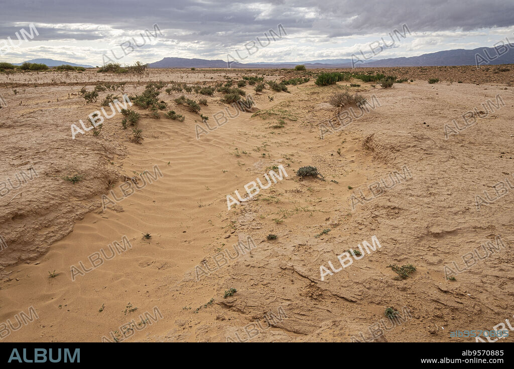 valle del Muluya. Atlas medio. Marruecos, Africa.