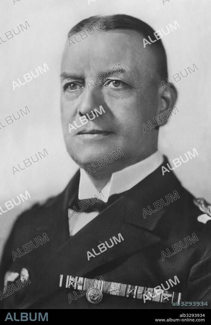 Grand Admiral Erich Raeder, the Commander of the Navy.