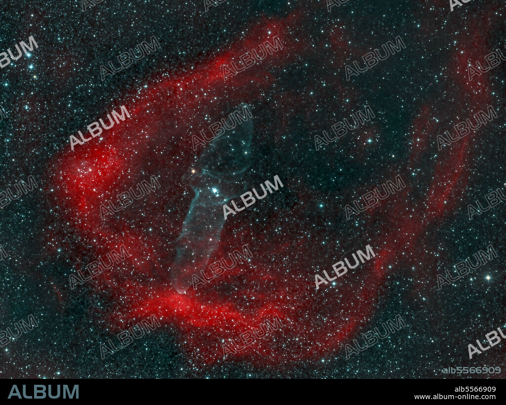 Flying Bat Nebula (Sh2-129), and the Squid Nebula.