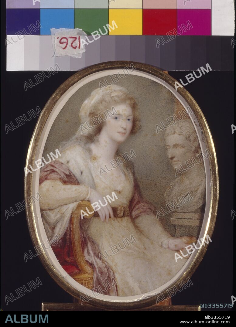 ANGELICA KAUFFMANN. Portrait of Princess Catherine Baryatinskaya (1750-1811).
