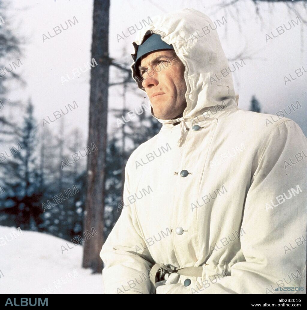 CLINT EASTWOOD in WHERE EAGLES DARE, 1968, directed by BRIAN G. HUTTON. Copyright M.G.M.