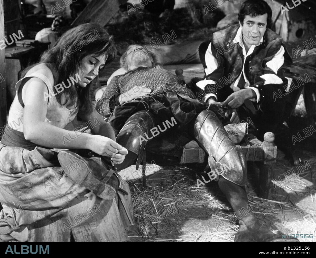 FERNANDO FERNAN GOMEZ in DON QUIXOTE RIDES AGAIN, 1973 (DON QUIJOTE CABALGA DE NUEVO), directed by ROBERTO GAVALDON. Copyright RIOMA FILMS, S.A.