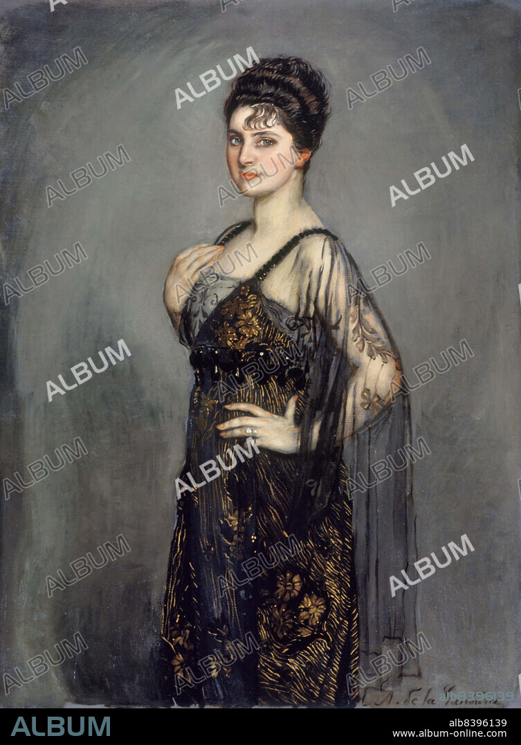 ANTONIO DE LA GANDARA. Portrait de Madame Louis Rosenau, c.1913.