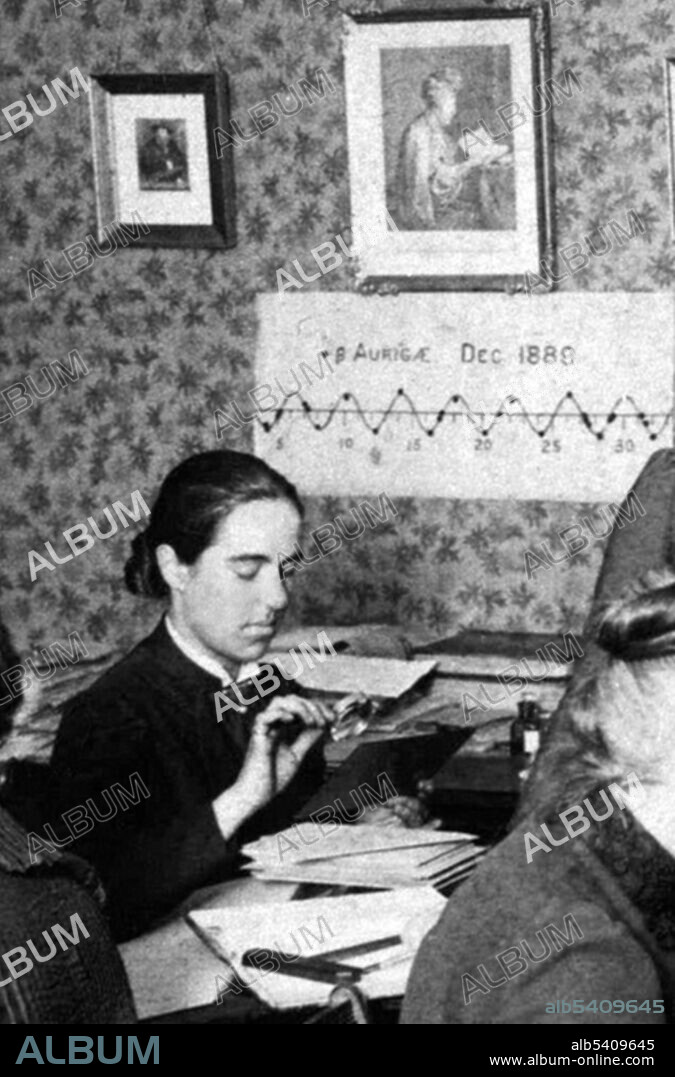 Antonia Maury (March 21, 1866 - January 8, 1952) was an American astronomer. She was also the granddaughter of John William Draper and a niece of Henry Draper, both pioneering astronomers. As such, Antonia and her two siblings were exposed to science at a very early age. Maury attended Vassar College, graduating in 1887 with honors in physics, astronomy, and philosophy. There, she studied under the tutelage of renowned astronomer Maria Mitchell. After completing her undergraduate work, Maury went to work at the Harvard College Observatory as one of the Harvard Computers, highly skilled women who processed astronomical data. Edward Pickering disagreed with Maury’s system of classification and explanation of differing line widths. In response to this negative reaction to her work, she decided to leave the observatory. Pickering asked her to return and complete her observations, and she said that she was uncomfortable completing her research if her work is unacknowledged. She returned for a year in 1893 and 1985 and her work was published in 1897. Her catalog was the first issue to have a women's name on the title. In 1918, Maury returned to Harvard College Observatory as an adjunct professor. She worked better with Pickering's successor Harlow Shapley, and she stayed in the observatory until her retirement in 1948. She died in 1952 at the age of 85.