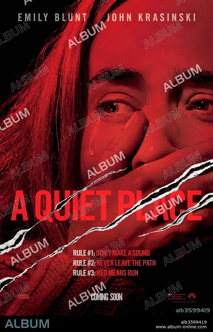 EMILY BLUNT in A QUIET PLACE, 2018, unter der Regie von JOHN KRASINSKI. Copyright PLATINUM DUNES/SUNDAY NIGHT.