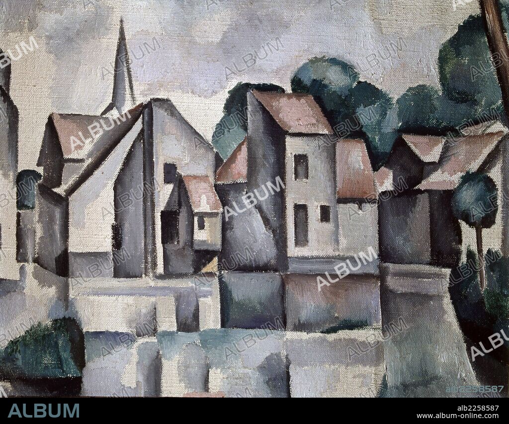 ANDRÉ DERAIN. DERAIN , ANDRE PINTOR FRANCES . 1880 - 1954 " MONTREUIL - SUR MER " , OLEO 1910 GALERIA NACIONAL DE PRAGA  ATENCION: AUTOR CONTEMPORANEO SUJETO A COPYRIGHT ©. EL CLIENTE FINAL ES RESPONSABLE DE LA GESTION DE LOS DERECHOS DE AUTOR CON LAS SOCIEDADES EXISTENTES DE GESTION DE DERECHOS O DIRECTAMENTE CON LOS ORGANISMOS TITULARES DE LOS MISMOS.