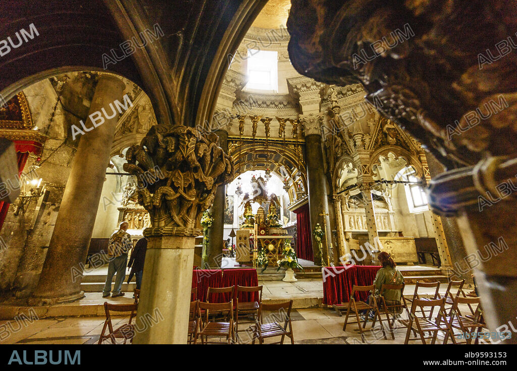 catedral de San Domnius, - Svetog Duje- , Palacio Diocleciano, Split, Croacia.