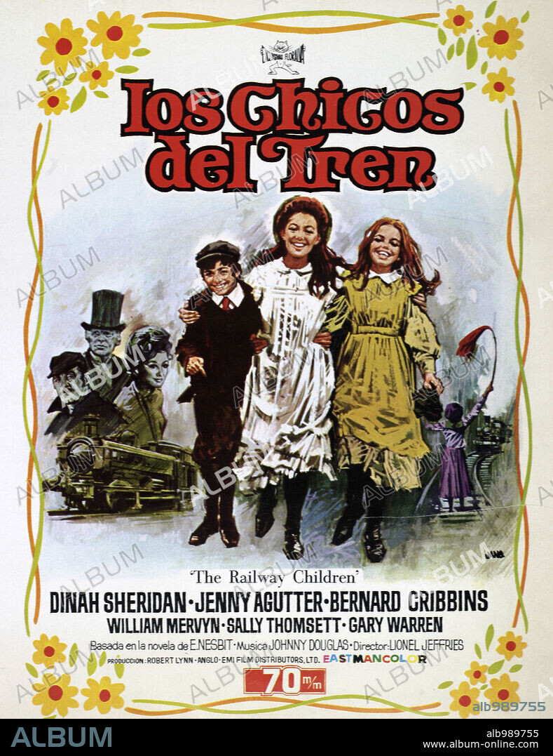 Poster of THE RAILWAY CHILDREN, 1970, directed by LIONEL JEFFRIES. Copyright M.G.M/EMI.