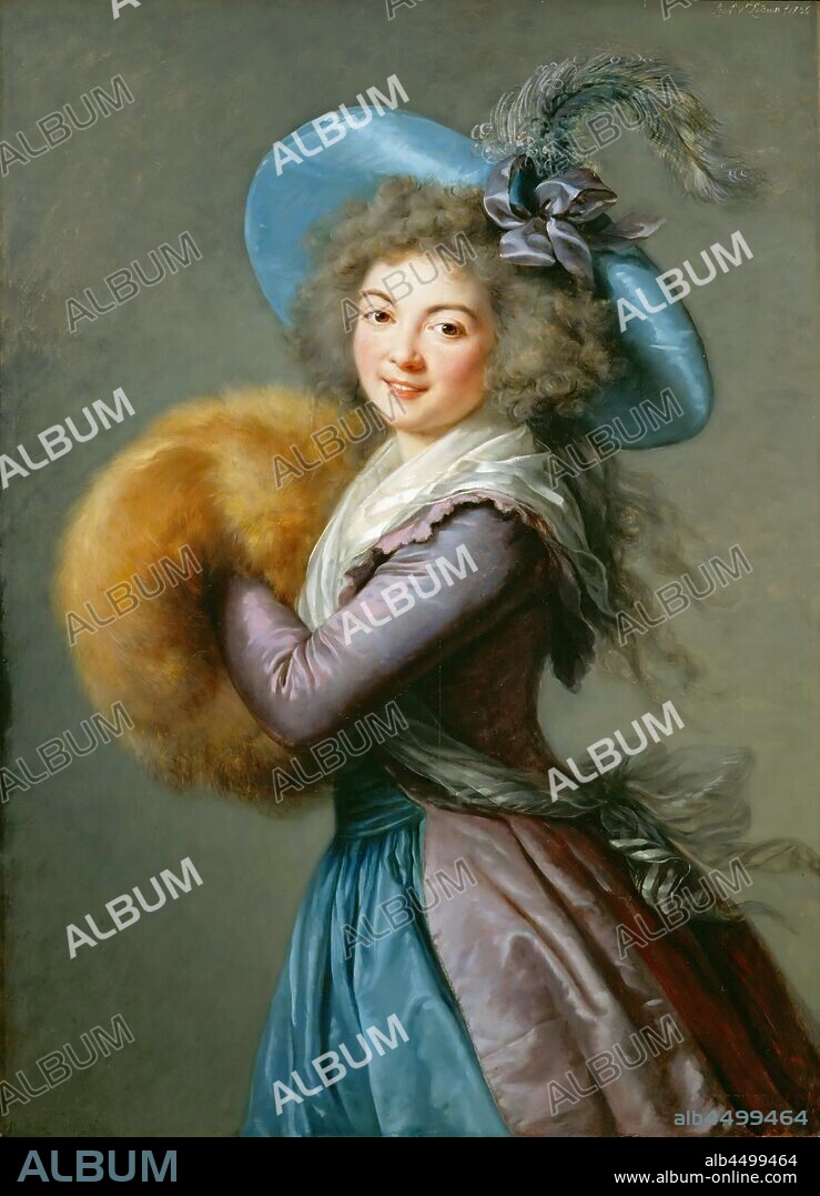ÉLISABETH LOUISE VIGéE LE BRUN. Portrait of Madame Molé-Raymond.