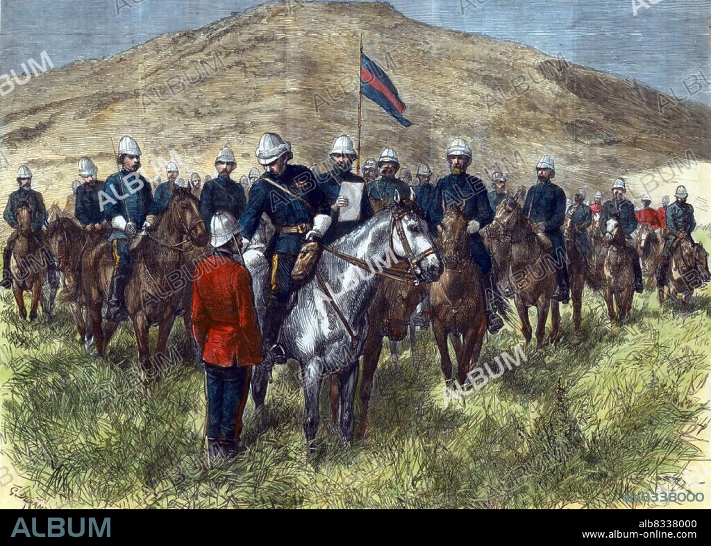 The Zulu War - Sir Garnet Wolseley presenting the Victoria Cross to Major Chard, Royal Engineers, at Inkwenke Camp, 1879. The Battle of Rorke's Drift (1879), also known as the Defence of Rorke's Drift, was an engagement in the Anglo-Zulu War. The successful British defence of the mission station of Rorke's Drift, under the command of Lieutenants John Chard of the Royal Engineers and Gonville Bromhead, 24th Regiment of Foot began when a large contingent of Zulu warriors broke off from their main force during the final hour of the British defeat at the day-long Battle of Isandlwana on 22 January 1879, diverting 6 miles (9.7 km) to attack Rorke's Drift later that day and continuing into the following day.