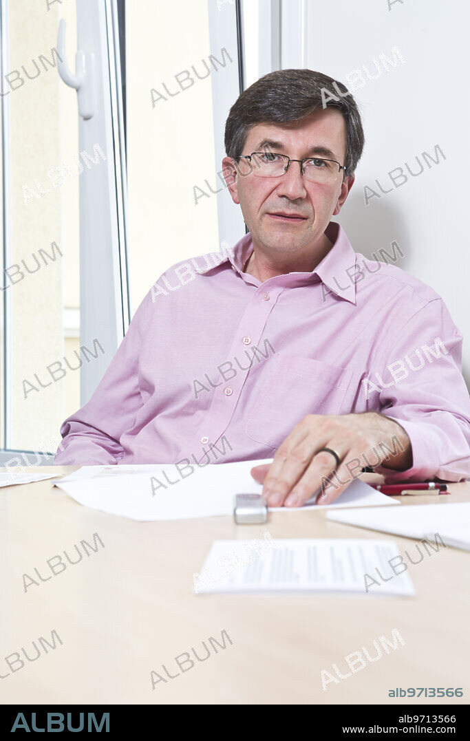 Madrid, May 5, 2014, interview with Jose Luis Pérez Larios, management director at Cáritas Photo: © Angel Navarrete ....Archdc.