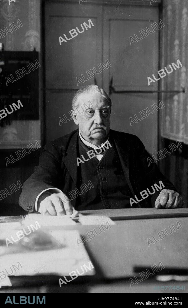 June 1917. The founder of the "diario de Cádiz", Mr. Federico Joly, whose golden anniversary with the press has just been celebrated.