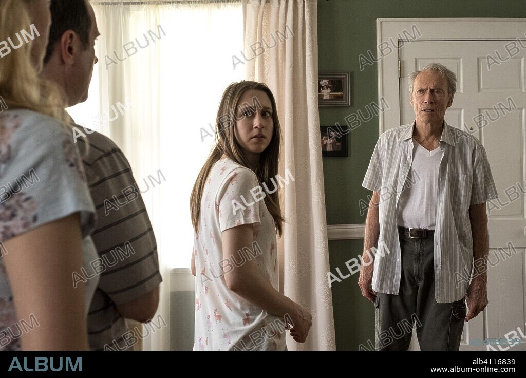 CLINT EASTWOOD y TAISSA FARMIGA en MULA, 2018 (THE MULE), dirigida por CLINT EASTWOOD. Copyright WARNER BROS PICTURES / FOLGER, CLAIRE.
