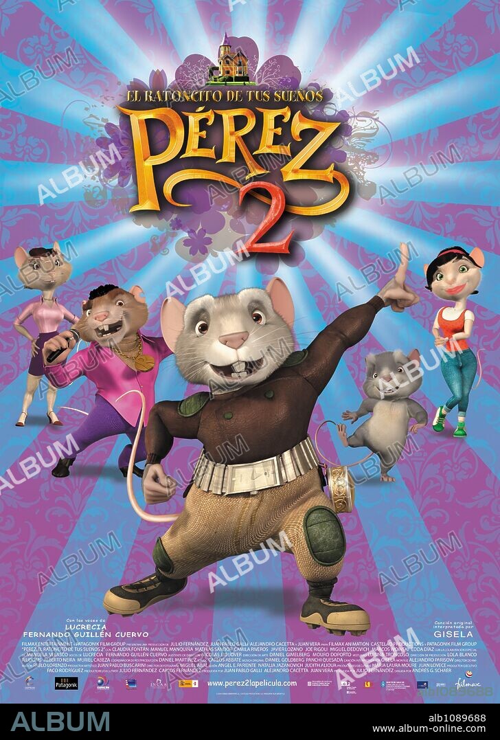 Poster of EL RATON PEREZ 2, 2008, directed by ANDRES G. SCHAER. Copyright CASTELAO PRODUCCIONES/FILMAX ANIMATION/PATAGONIK FILM GROUP.