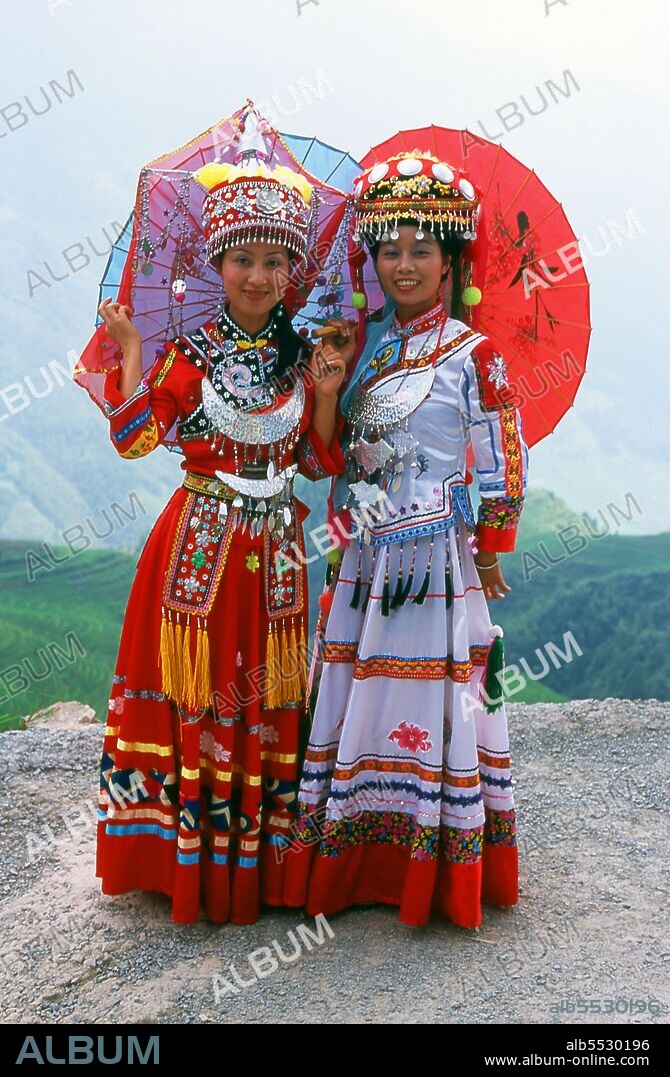 The Zhuang people (Chinese: ??; pinyin: Zhuàngzú; Zhuang: Bouxcuengh) are an ethnic group who mostly live in the Guangxi Zhuang Autonomous Region in southern China. Some also live in the Yunnan, Guangdong, Guizhou and Hunan provinces. They form one of the 55 minority ethnic groups officially recognized by the People's Republic of China. With the Buyi, Tay–Nùng, and other northern Tai speakers, they are sometimes known as the Rau or Rao. Their population, estimated at 18 million people, puts them second only to the Han Chinese and makes the Zhuang the largest minority in China. Longji (Dragon's Backbone) Terraced Rice Fields received their name because the rice terraces resemble a dragon's scales, while the summit of the mountain range looks like the backbone of the dragon. Visitors standing on the top of the mountain can see the dragon's backbone twisting off into the distance.