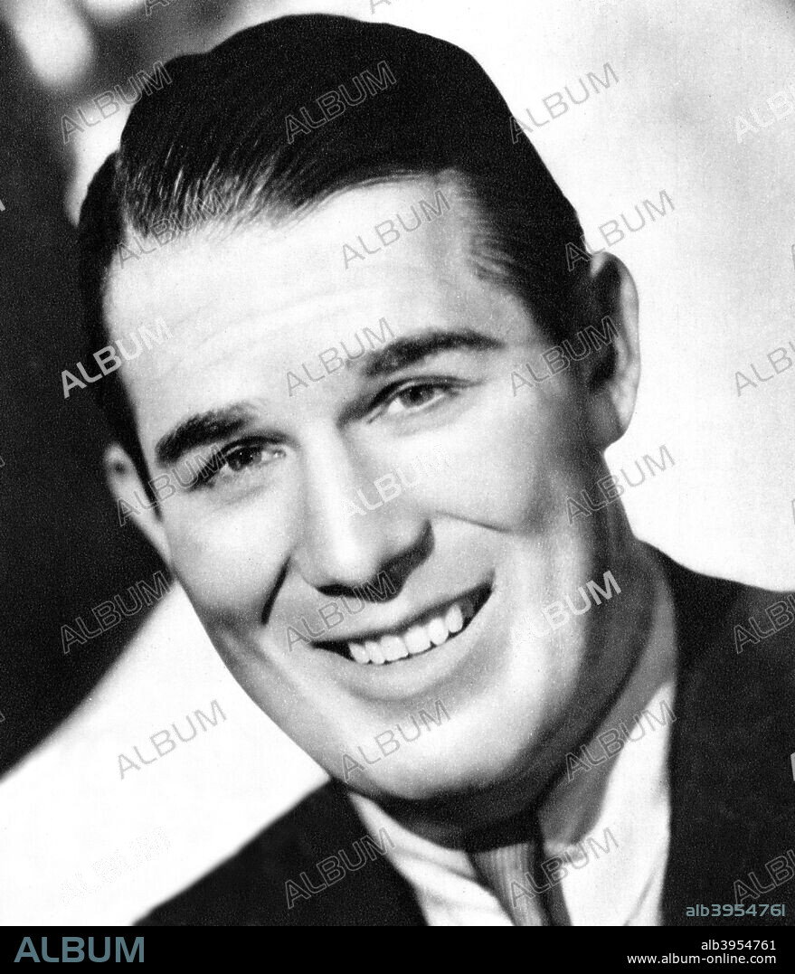 Nat Pendleton, American Olympic wrestler and actor, 1934-1935. Pendleton won a silver medal at the 1920 summer Olympics. He moved into acting in the late 1920s, often playing heavies, although he is best remembered for playing the circus strongman Eugen Sandow in the Oscar-winning The Great Ziegfeld (1936). Taken from Meet the Film Stars, by Seton Margrave. (London, 1934-1935).