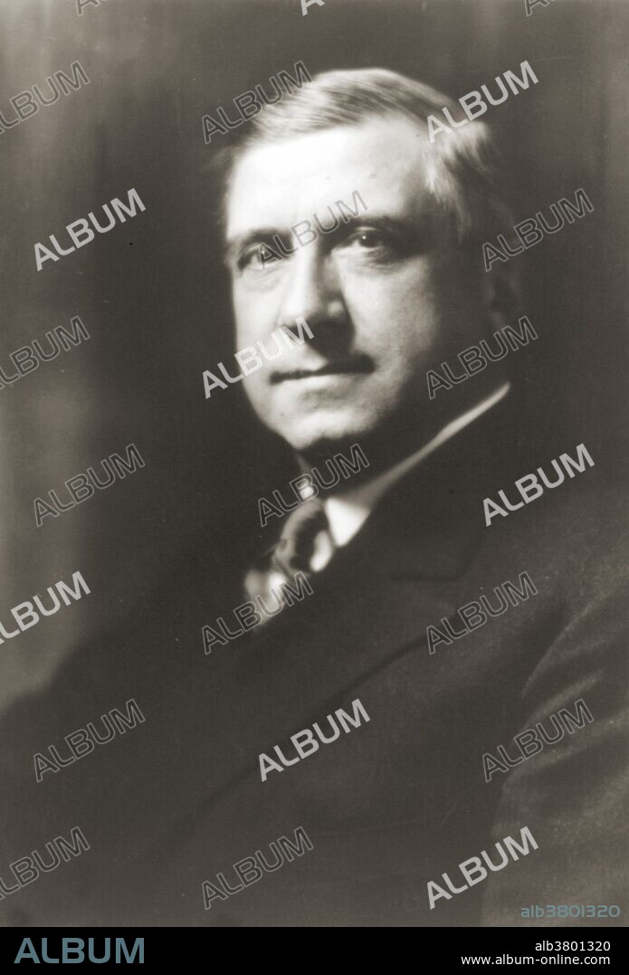 Charles Michael Schwab (February 18, 1862 - September 18, 1939) was an American steel magnate. He began his career as an engineer in Andrew Carnegie's steelworks. In 1897 he became president of the Carnegie Steel Company. In 1901, he helped negotiate the secret sale of Carnegie Steel to a group of New York-based financiers led by J. P. Morgan. After the buyout, Schwab became the first president of the U.S. Steel Corporation, the company formed out of Carnegie's former holdings. He left USS in 1903 to run the Bethlehem Shipbuilding and Steel Company. Under his leadership it became the largest independent steel producer in the world. In 1908, Bethlehem Steel began making the H-beam, which revolutionized building construction. During the first years of WWI, Bethlehem Steel had a virtual monopoly in contracts to supply the Allies with certain kinds of munitions. Schwab circumvented American neutrality laws by funneling goods through Canada. In 1918, he became Director General of the Emergency Fleet Corporation, a board granted by Congress with master authority over all shipbuilding in the United States. Schwab became notorious for his expensive lifestyle including opulent parties, high-stakes gambling, and a string of extramarital affairs. The stock market crash of 1929 finished off what years of wanton spending had started. He spent his last years in a small apartment. He died in 1939 at the age of 77. No photographer credited, dated July 6, 1918.