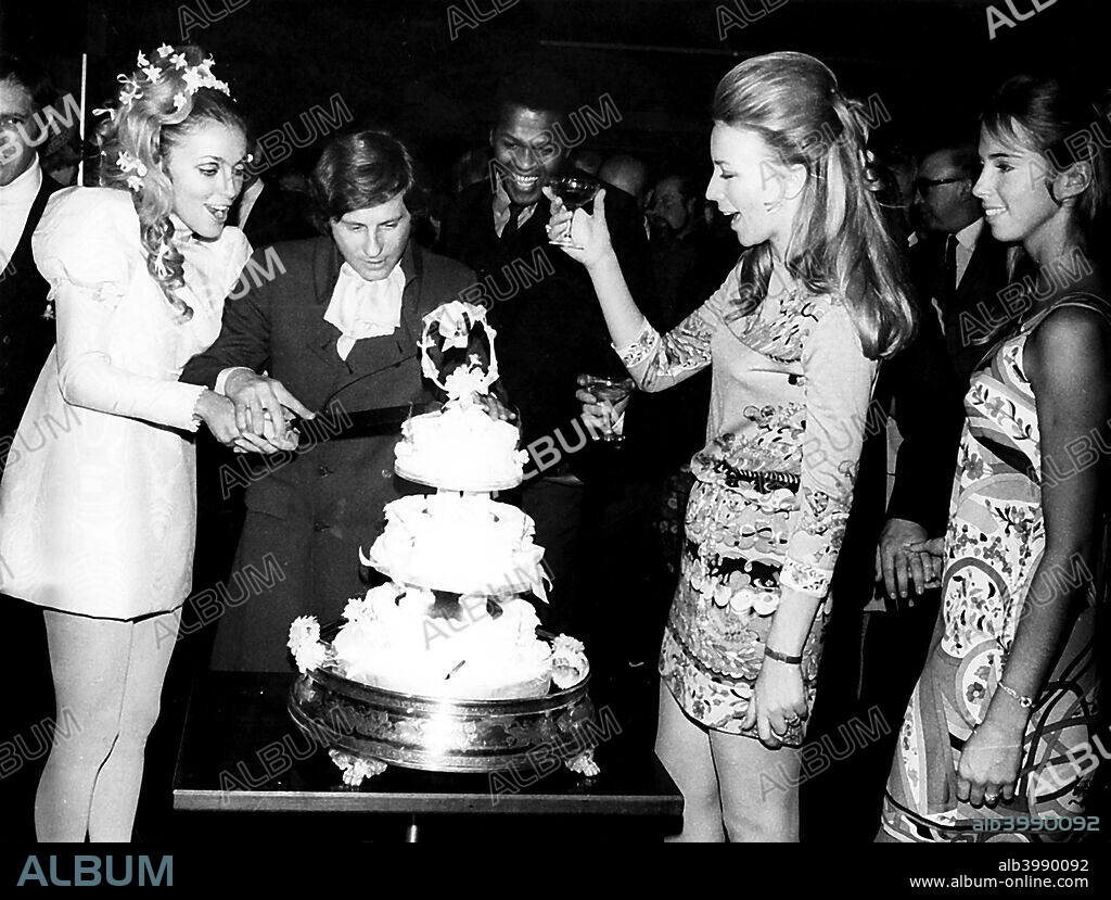 Jan. 1, 2011 - ROMAN POLANSKI AND SHARON TATE ON THEIR WEDDING DAY..1/20/1968.Â©  RETRO(Credit Image: © Globe Photos/ZUMAPRESS.com). 2011
