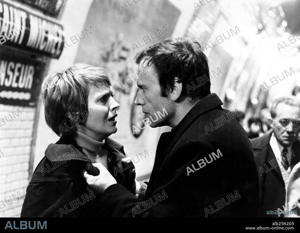 Jean Louis Trintignant and JEAN SEBERG. JEAN SEBERG and JEAN-LOUIS TRINTIGNANT in THE ASSASSINATION, 1972 (PARIS BRULE-T-IL?), directed by YVES BOISSET. Copyright SANCROSIAP.