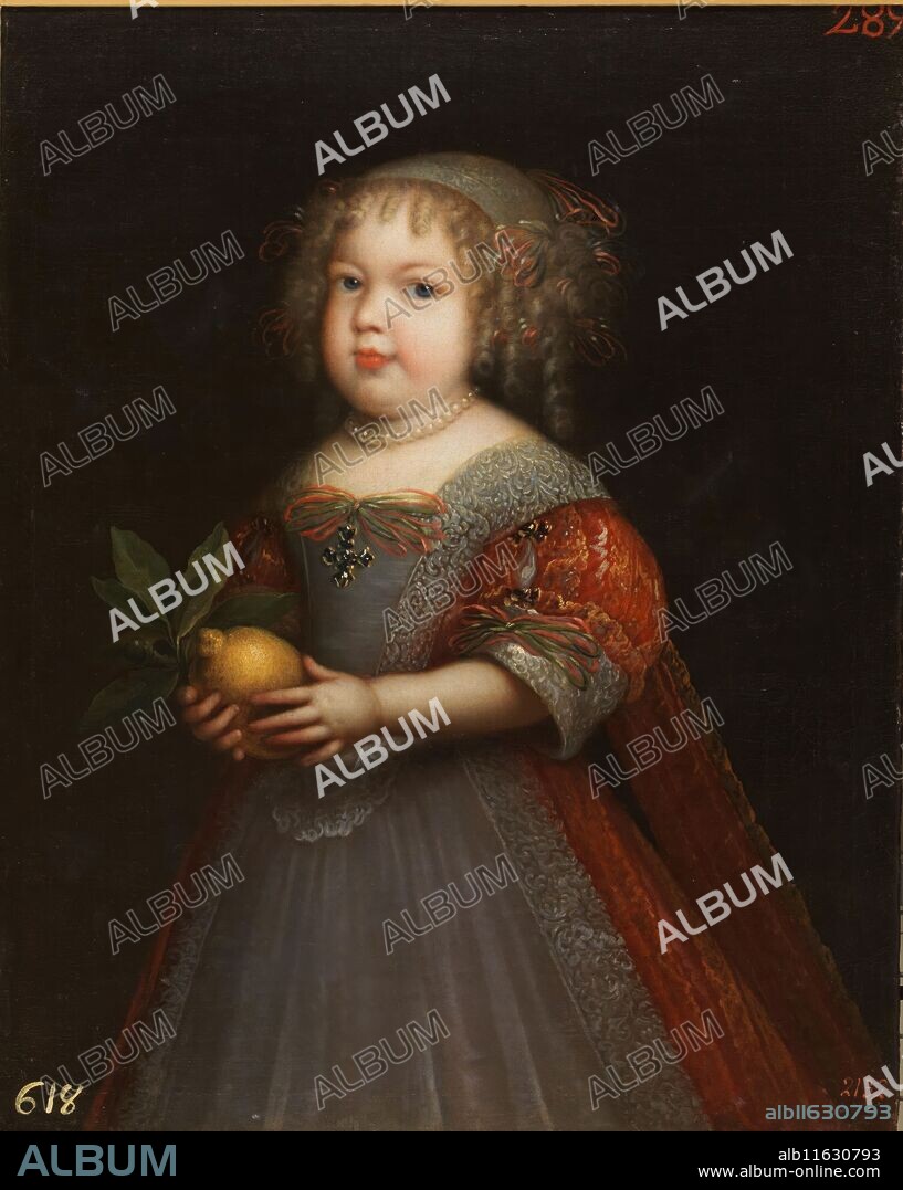 Jean Nocret / 'María Teresa de Borbón'. 1671. Óleo sobre lienzo, 76 x 60 cm.