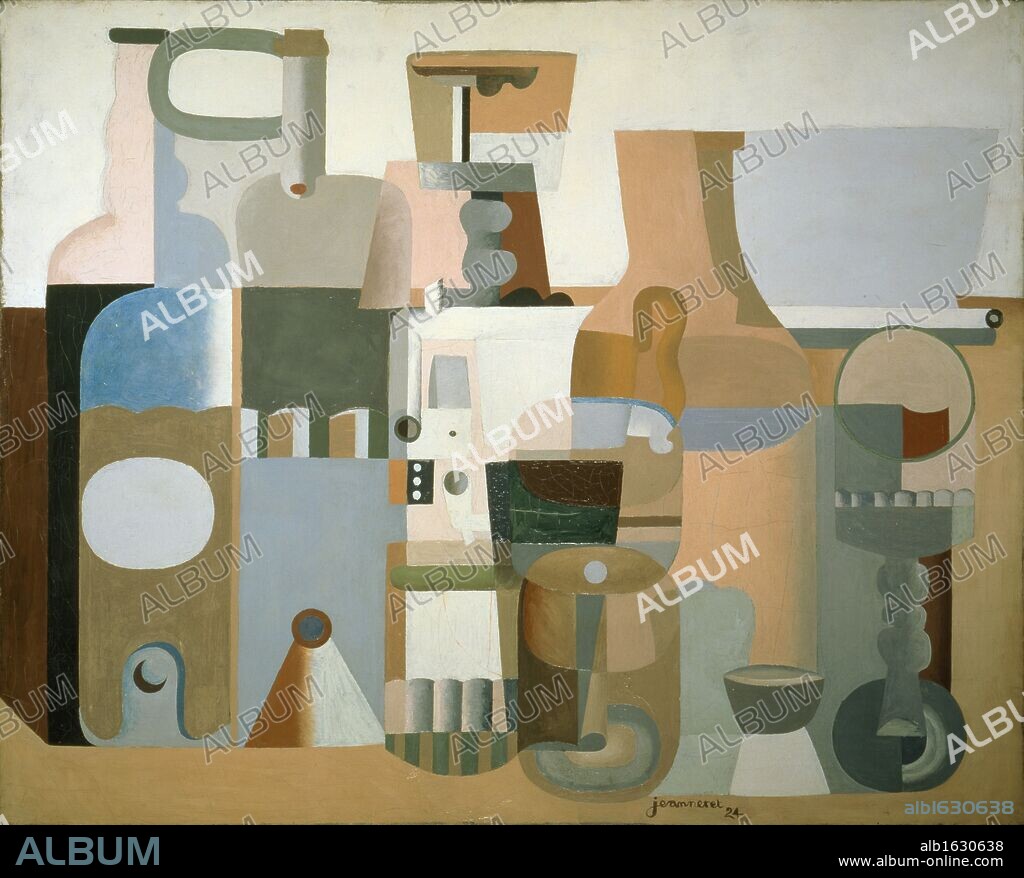 Title Unknown by Le Corbusier, 1924, 1887-1965, France, Paris, Le Corbusier Foundation.