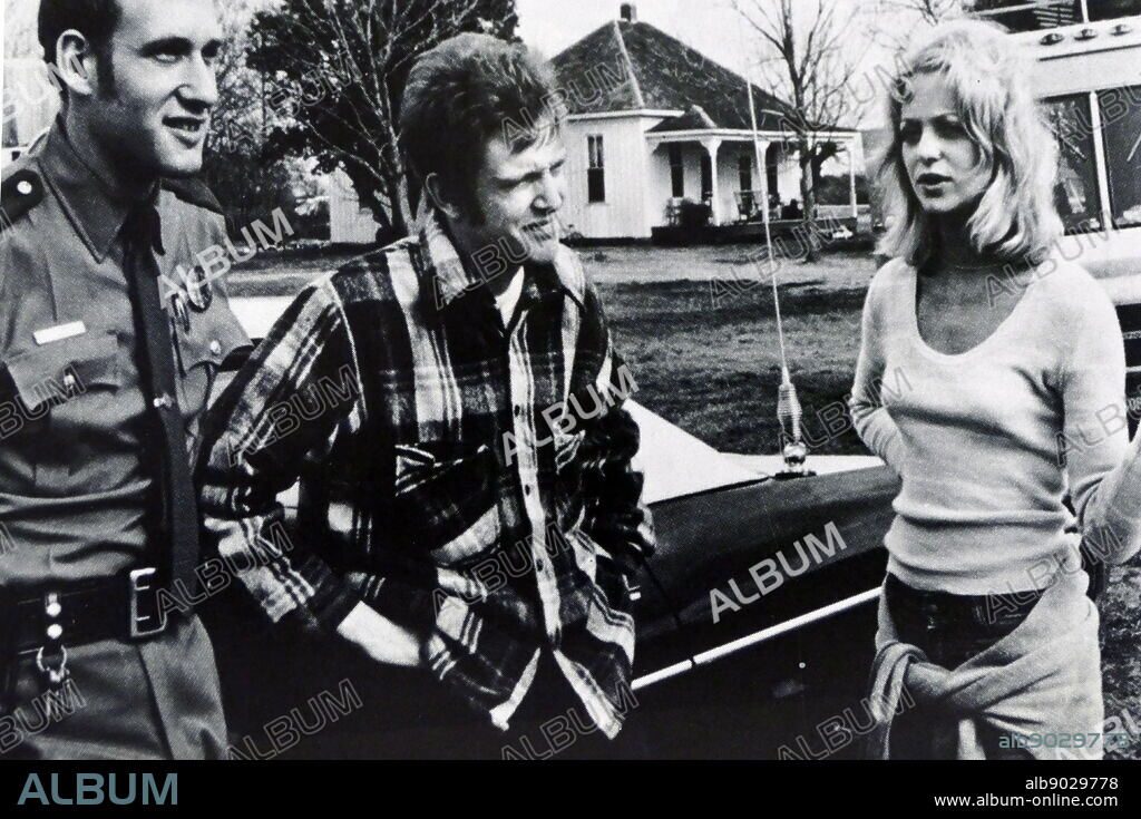 The Sugarland Express is a 1974 American crime drama film co-written and directed by Steven Spielberg in his theatrical feature directorial debut. It stars Goldie Hawn, Ben Johnson, William Atherton, and Michael Sacks.