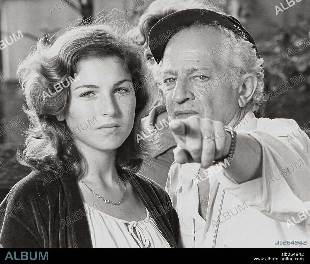 JULES DASSIN y TATUM O'NEAL en CÍRCULO DE DOS, 1980 (CIRCLE OF TWO), dirigida por JULES DASSIN. Copyright FILM CONSORTIUM OF CANADA.