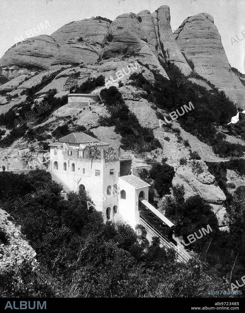 June 1926. The railway from Montserrat to San Juan.