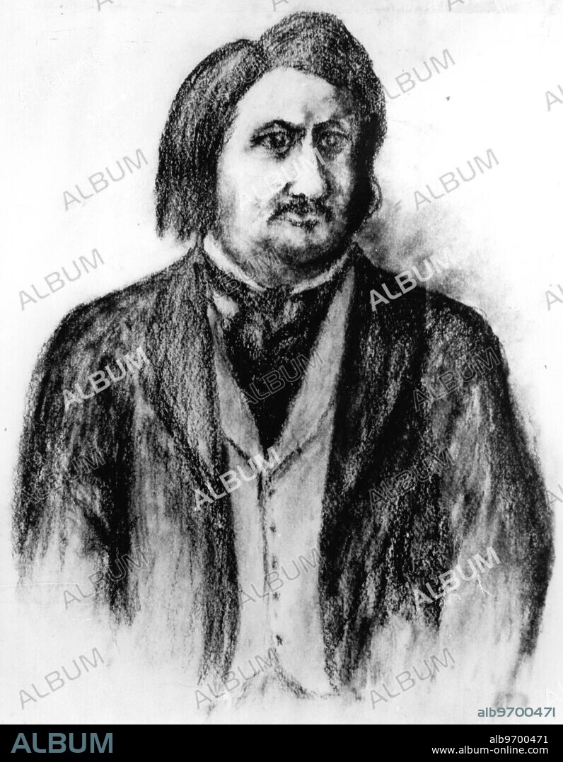 Honoré de Balzac : Born 20 May 1799 died 18 August 1850 . French novelist and playwright.