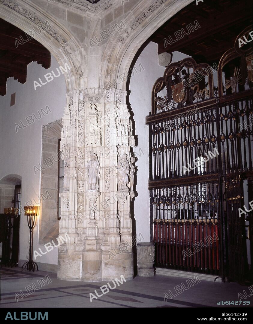 ENRIQUE EGAS (1455-1534). CAPILLA DEL HOSTAL DE LOS REYES CATOLICOS - SIGLO XVI.