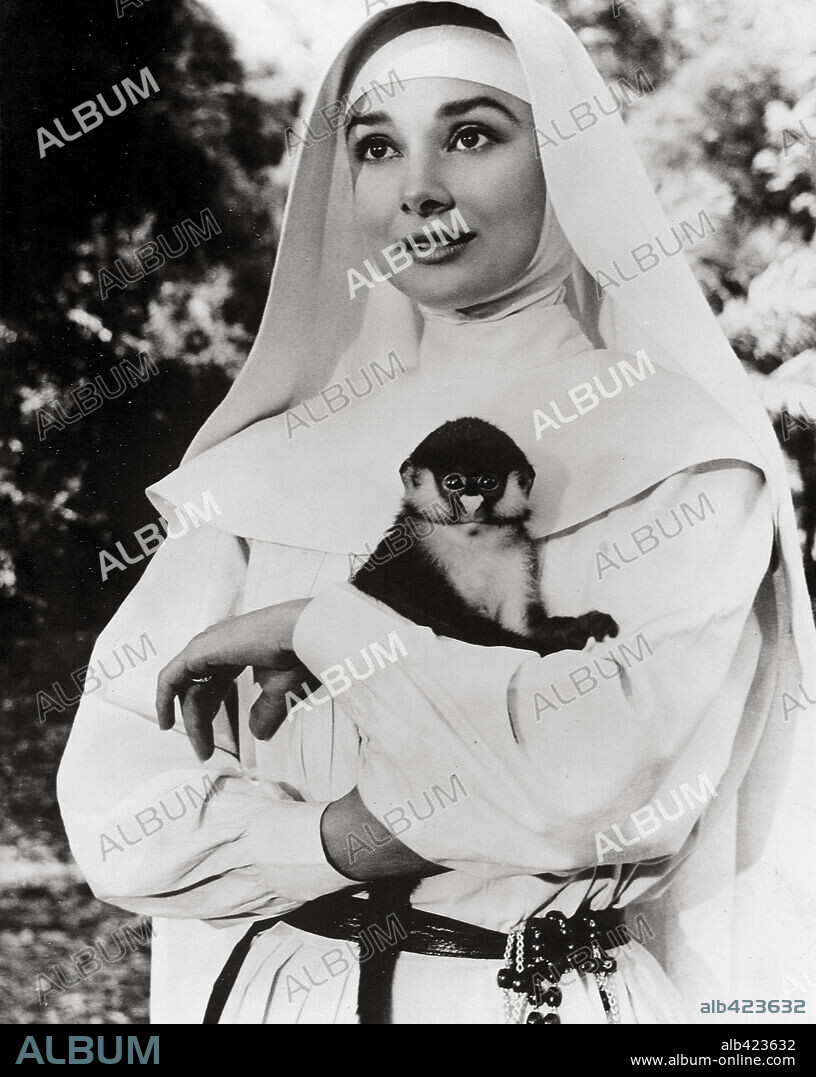 AUDREY HEPBURN in THE NUN'S STORY, 1959, unter der Regie von FRED ZINNEMANN. Copyright WARNER BROS.