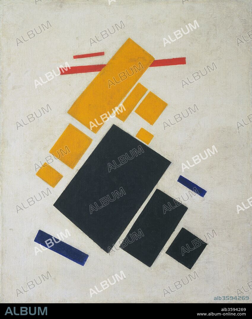 KASIMIR SEVERINOVICH MALEVICH. Suprematist Composition: Airplane Flying.