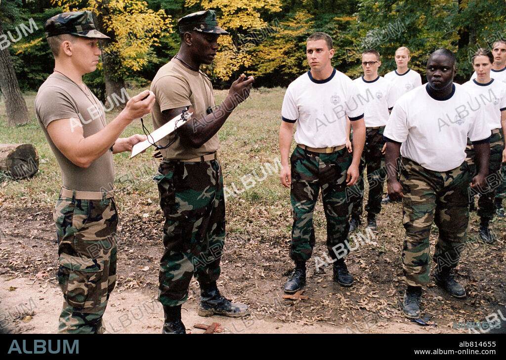 JAMES FRANCO, MCCALEB BURNETT, TYRESE GIBSON and VICELLOUS REON SHANNON in ANNAPOLIS, 2006, directed by JUSTIN LIN. Copyright TOUCHSTONE PICTURES / PHILLIPS, RON.