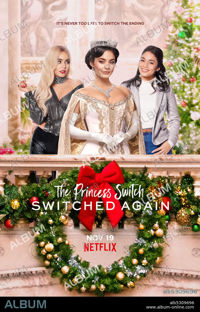 VANESSA HUDGENS en INTERCAMBIO DE PRINCESAS 2, 2020 (PRINCESS SWITCH, THE: SWITCHED AGAIN). Copyright NETFLIX.