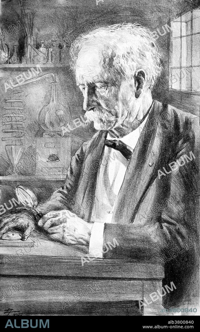 Pierre EugÃ¨ne Marcellin Berthelot (1827-1907) was a French chemist and politician noted for the Thomsen-Berthelot principle of thermochemistry which argued that all chemical changes are accompanied by the production of heat and that processes which occur will be ones in which the most heat is produced. He synthesized many organic compounds from inorganic substances and disproved the theory of vitalism. He is considered as one of the greatest chemists of all time. The fundamental conception that underlay all Berthelot's chemical work was that all chemical phenomena depend on the action of physical forces which can be determined and measured. He proved that organic compounds can be formed by ordinary methods of chemical manipulation and obey the same principles as inorganic substances. He died suddenly, immediately after the death of his wife .