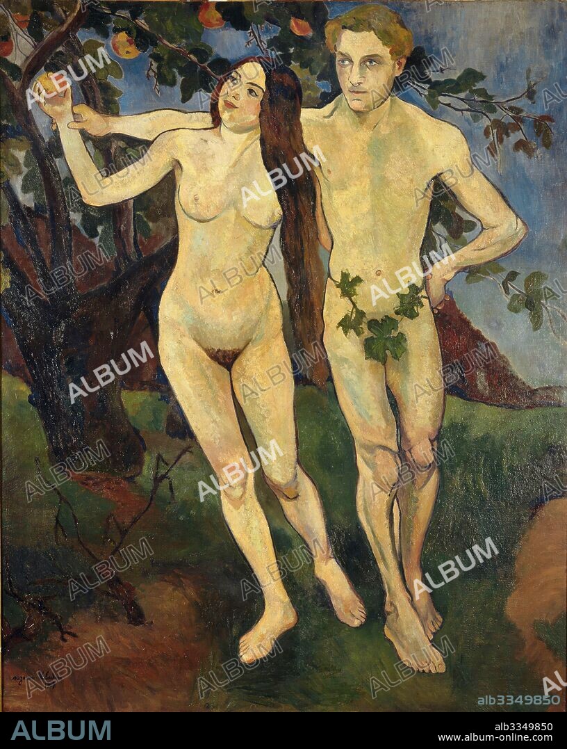SUZANNE VALADON. Adam and Eve.