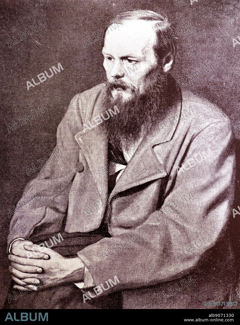 Fedor Mikhailovich Dostoevsky. Writer, portrait. 1872. by Vasily Perov (1833-1882). Fyodor Mikhailovich Dostoevsky (1821 - 1881), was a Russian novelist, philosopher, short story writer, essayist, and journalist.
