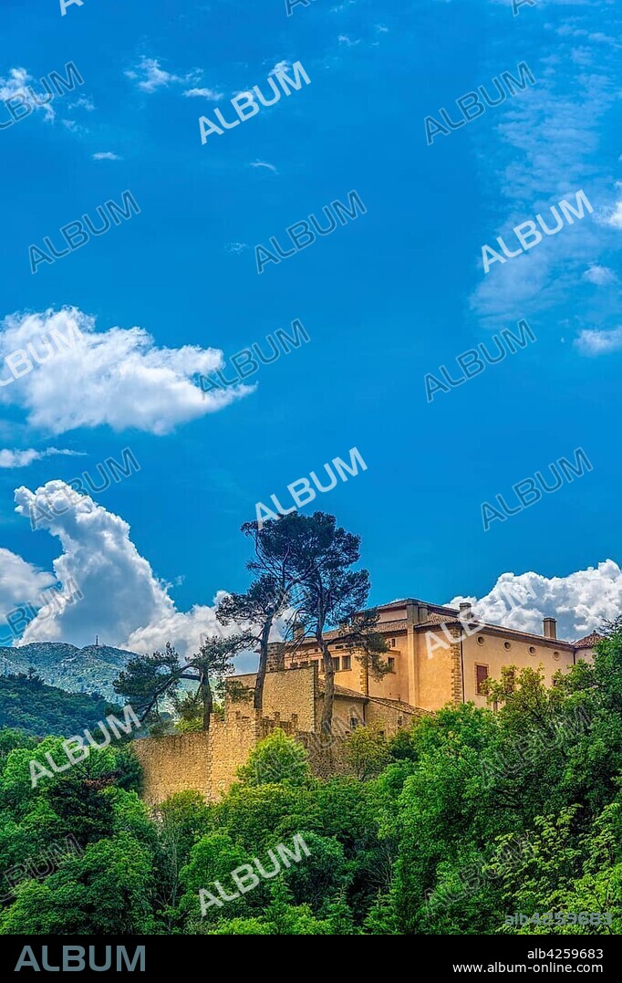 Castle Vauvenargues, Château of Vauvenargues, residence, studio and place of death of Pablo Picasso, Vauvenargues, Provence-Alpes-Côte d'Azur, France