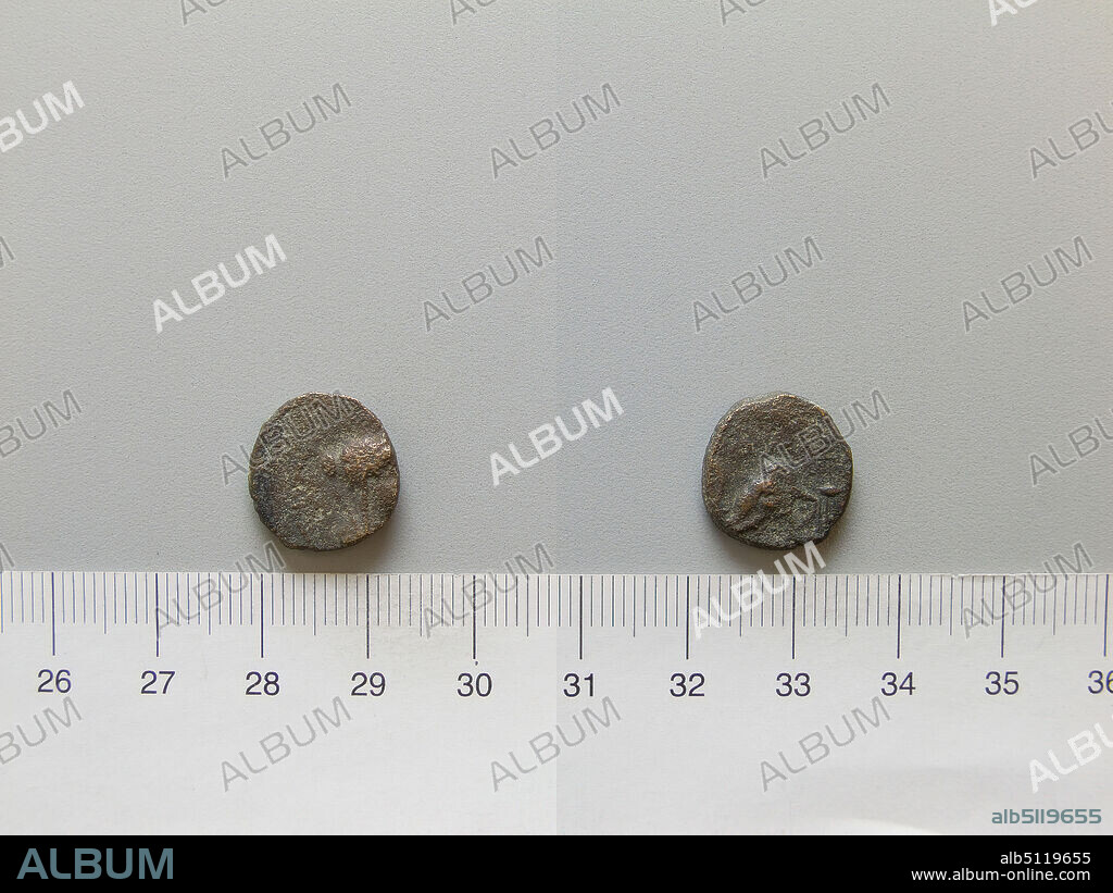 Ruler: Antiochus IV Epiphanes, ca. 215164 B.C., ruled 175164 B.C.Mint: Antioch, Coin of Antiochus IV Epiphanes from Antioch, 175170 B.C., Copper, 3.39 g, 12:00, 15.2 mm, Made in Antioch, Syria, Greek, 2nd century B.C., Numismatics.