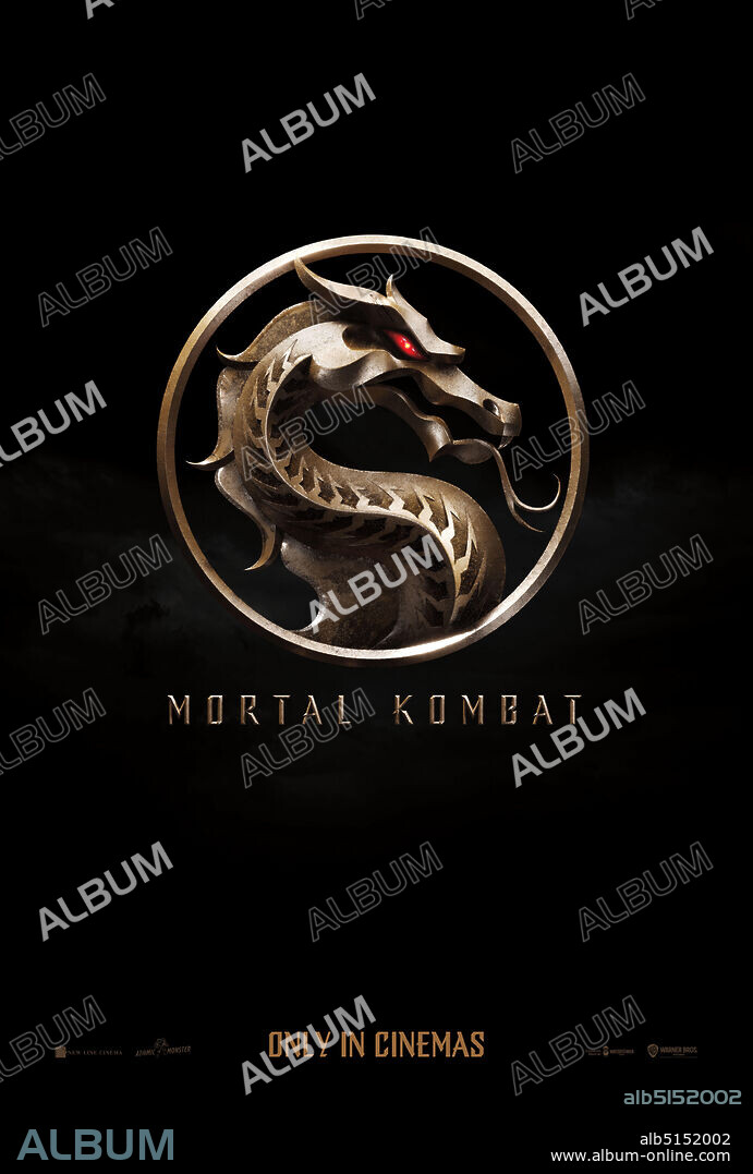 Poster of MORTAL KOMBAT, 2021, directed by SIMON MCQUOID. Copyright NEW LINE CINEMA.