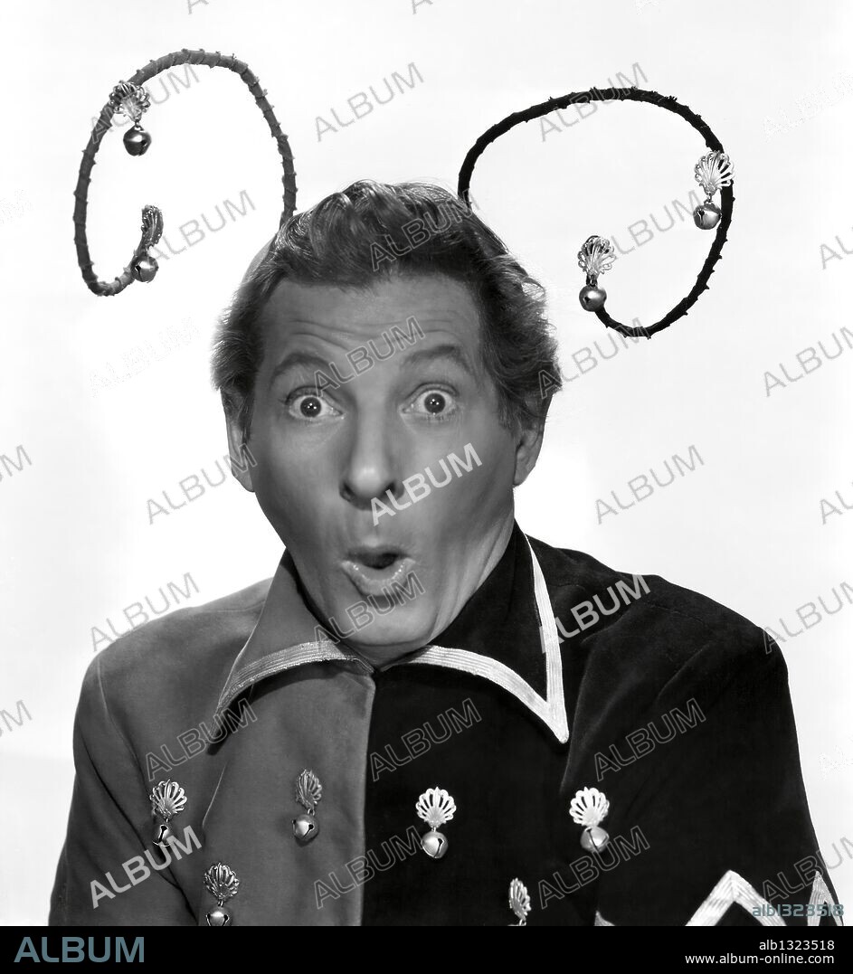 DANNY KAYE en EL BUFON DE LA CORTE, 1955 (THE COURT JESTER), dirigida por MELVIN FRANK y NORMAN PANAMA. Copyright PARAMOUNT PICTURES.