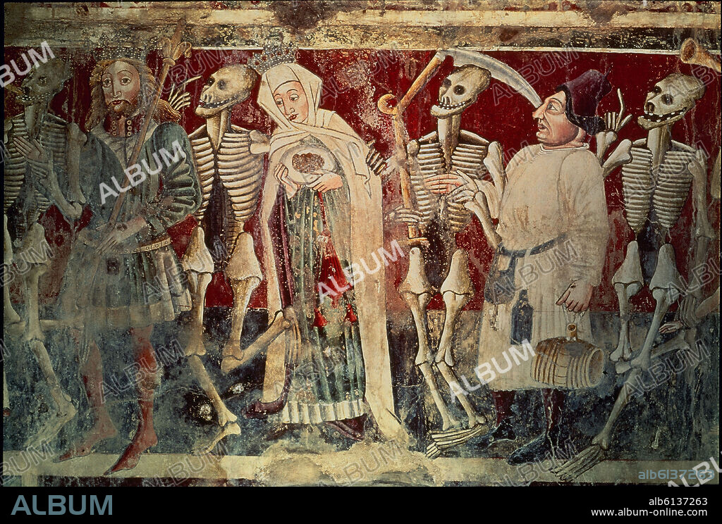 DANZA MACABRA - PINTURA GOTICA.