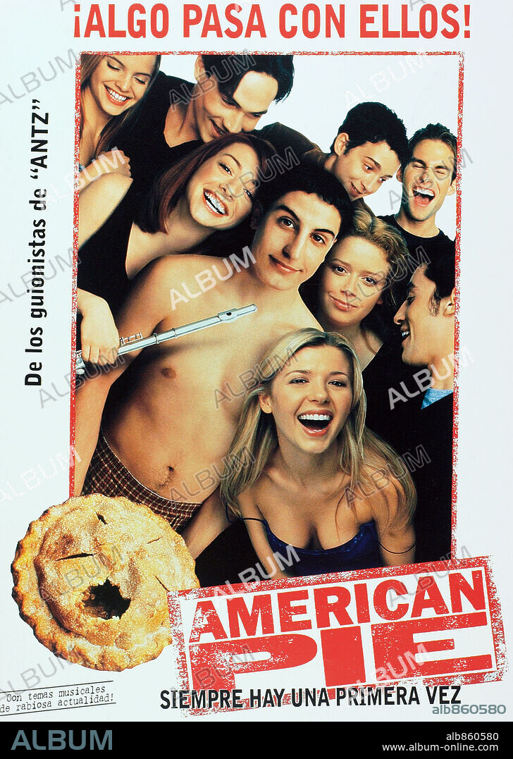 Poster de AMERICAN PIE (1999), dirigida por PAUL WEITZ. Copyright UNIVERSAL PICTURES.