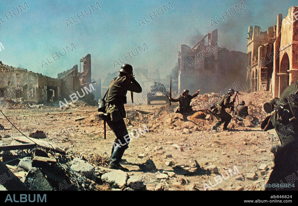 LA BATALLA DE ANZIO, 1968 (ANZIO), dirigida por EDWARD DMYTRYK. Copyright COLUMBIA PICTURES.