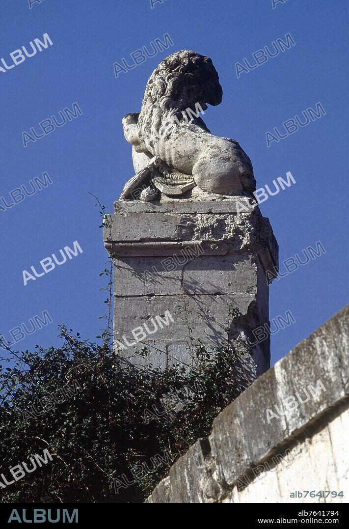 MARCOS DE VIERNA-MAESTRO CANTERO SIGLO XVII. PUENTE DEL JARAMA-DET ESCULTURA DE LEON.