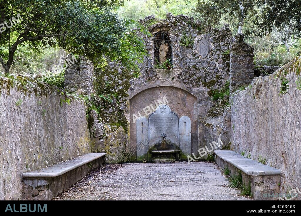 Font Coberta, Lluc, Escorca, Paraje natural de la Serra de Tramuntana, Mallorca, balearic islands, Spain.