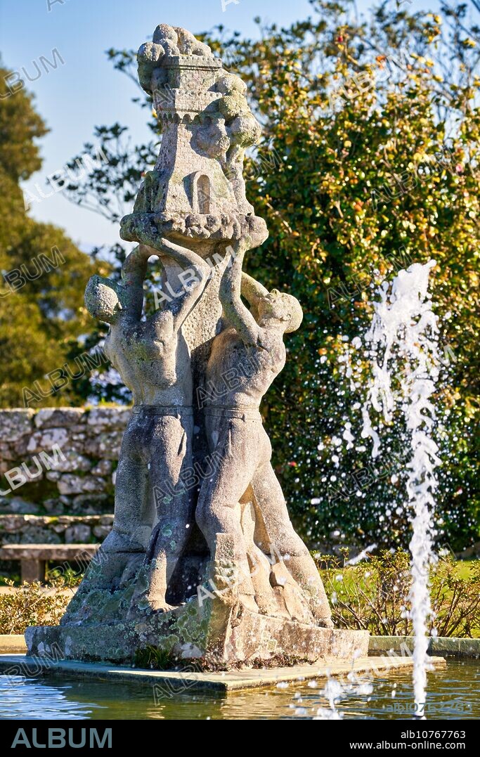 Castillo de O Castro, Parque Monte do Castro, Vigo, Pontevedra, Galicia, Spain.