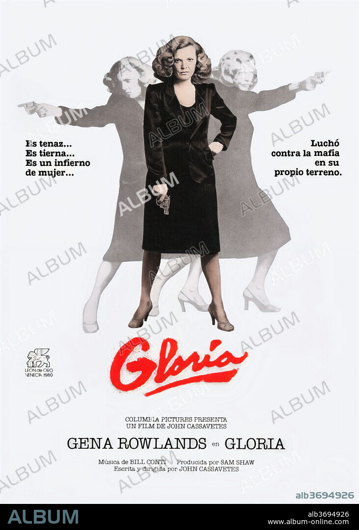GENA ROWLANDS en GLORIA, 1980, dirigida por JOHN CASSAVETES. Copyright COLUMBIA PICTURES.