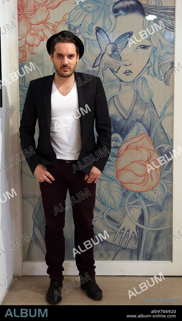 Madrid, 17/11/2014. Entrevista al ilustrador francés Benjamin Lacombe. Foto: Ernesto Agudo. ARCHDC.